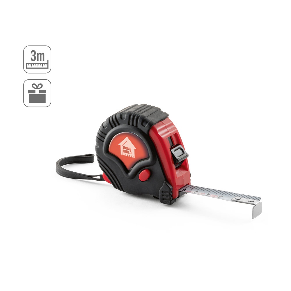 GULIVER III. Flessometro da 3 m in ABS