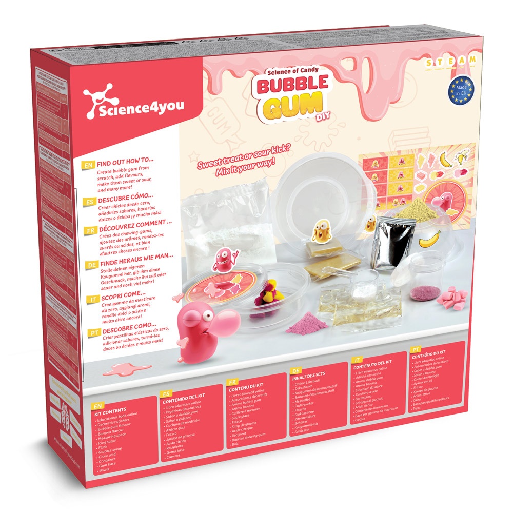 GUM FACTORY. La fabbrica di gomme da masticare perfetta per i bambini