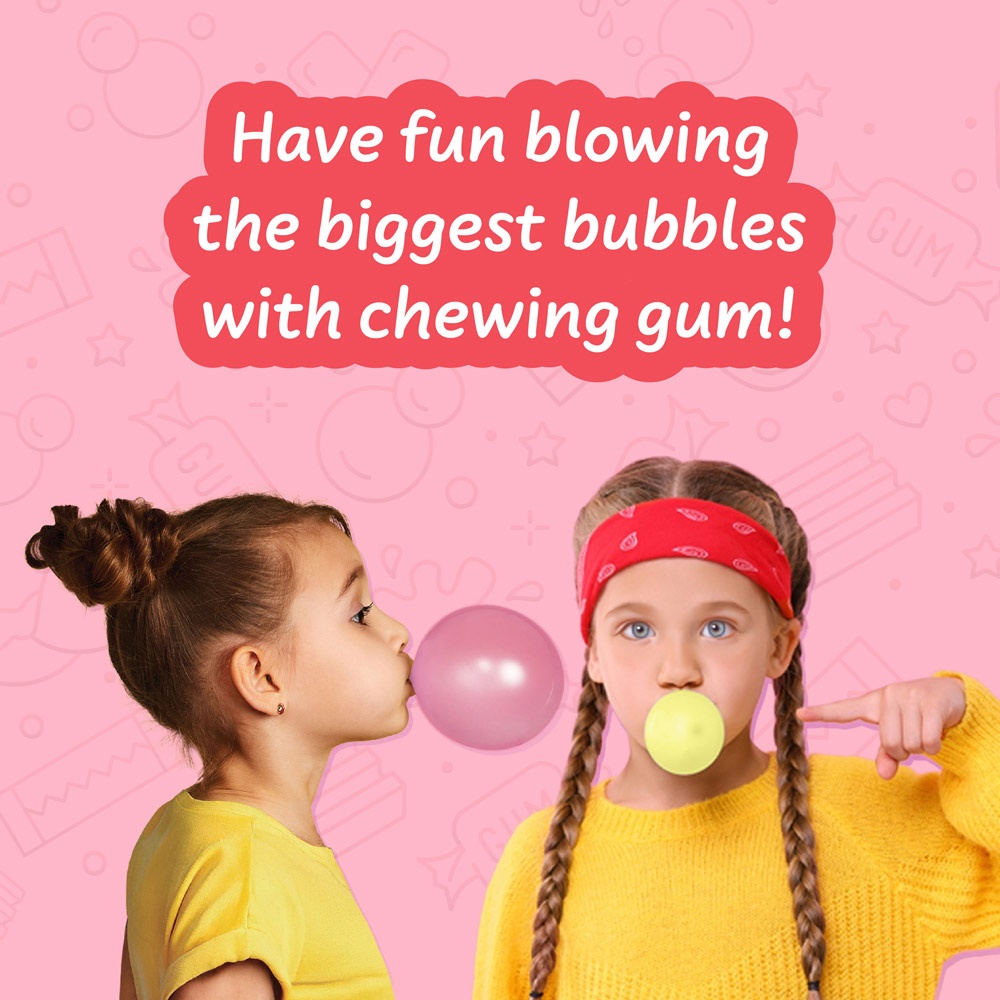 GUM FACTORY. La fabbrica di gomme da masticare perfetta per i bambini