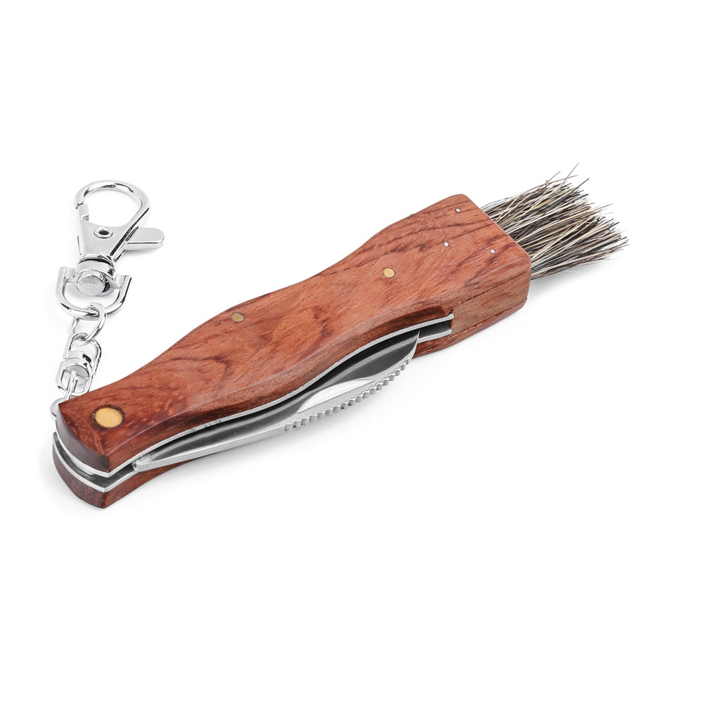 GUNTER. Coltello tascabile in acciaio inox e legno