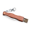 GUNTER. Coltello tascabile in acciaio inox e legno