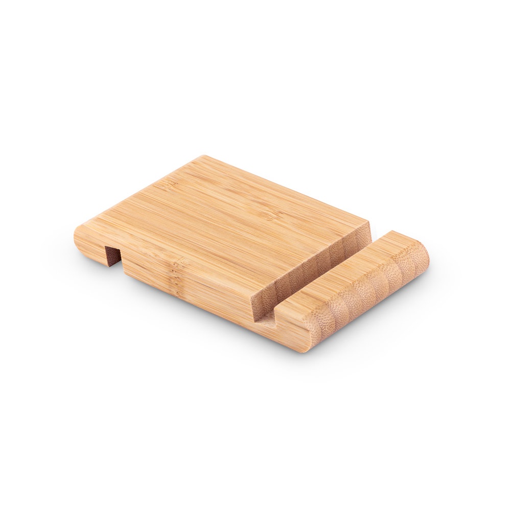 HABER. Supporto in bambù per cellulare,