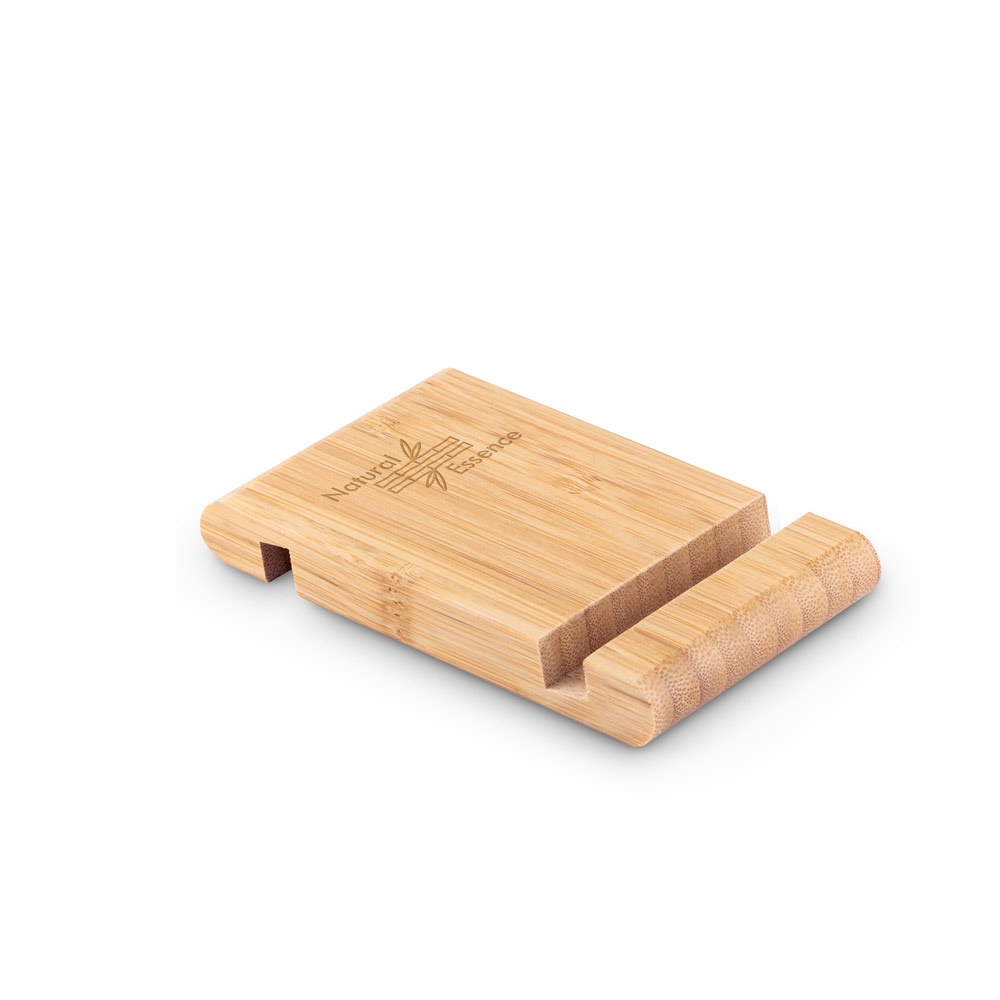 HABER. Supporto in bambù per cellulare,