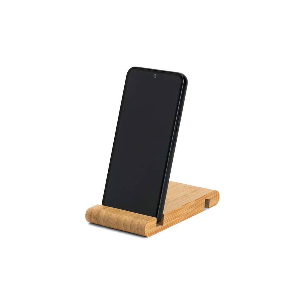HABER. Supporto in bambù per cellulare,