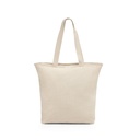 HACKNEY. Borsa in cotone 100% con chiusura (280 g/m²)