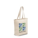 HACKNEY. Borsa in cotone 100% con chiusura (280 g/m²)