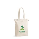 HARBOR. Borsa in cotone riciclato (70%) e poliestere (30% rPET) (280 g/m²)