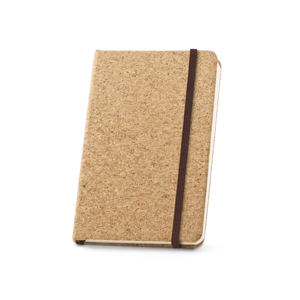 HAWKINS. Block notes tascabile in sughero con 160 pagine lisce