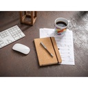 HAWKINS A5. Block notes A5 in sughero con pagine lisce