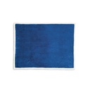 HEIDEN. Coperta reversibile in pile confezionata (190 g/m²) con nastro in raso e cartoncino personalizzabile