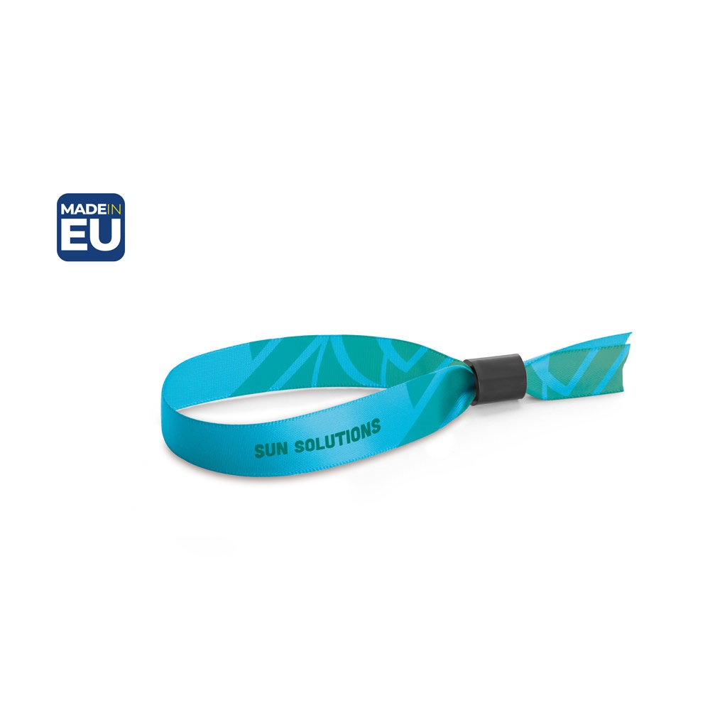 HOBART. SET Lanyard SUBLIMATION Slim II (15 mm) cinturino da polso in poliestere con chiusura di sicurezza