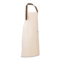 HOLM. Grembiule in canvas di cotone 100% (320 g/m²) con dettagli in metallo