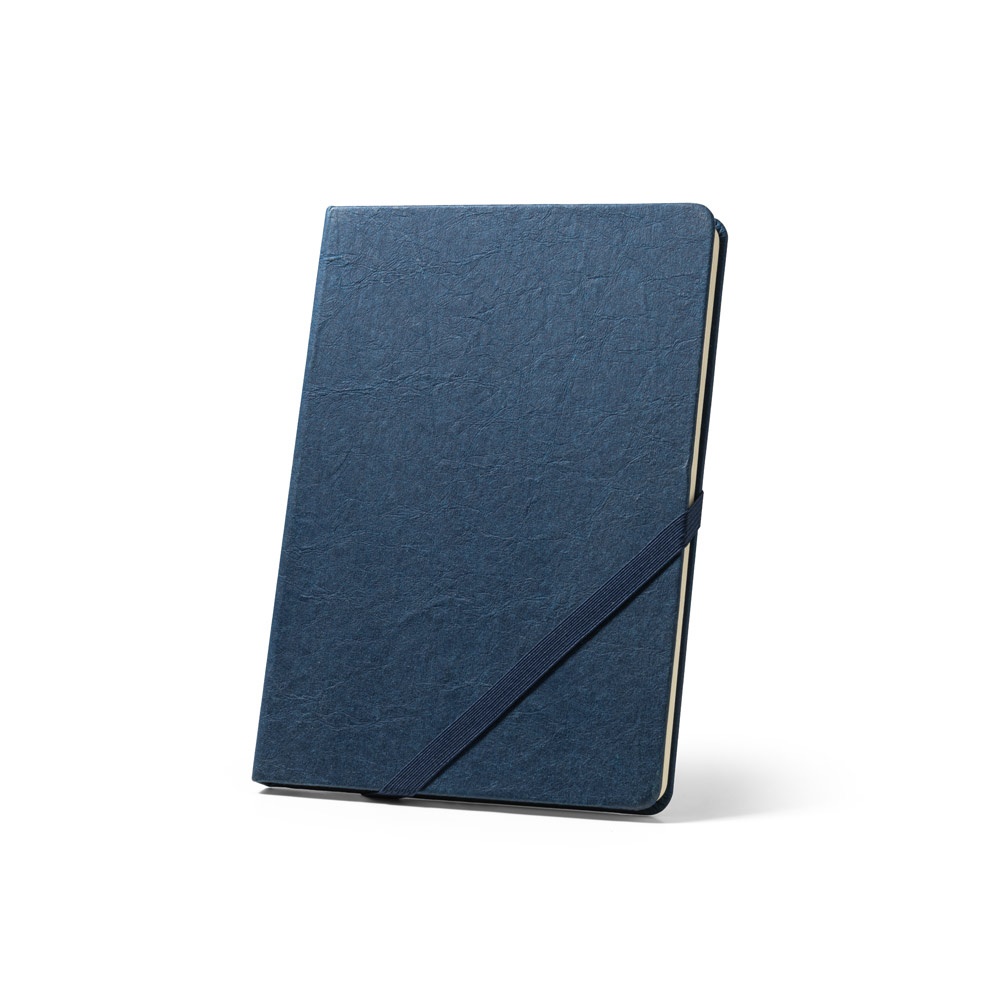 HUXLEY. Block notes A5 con copertina rigida, realizzato in carta resistente all'acqua