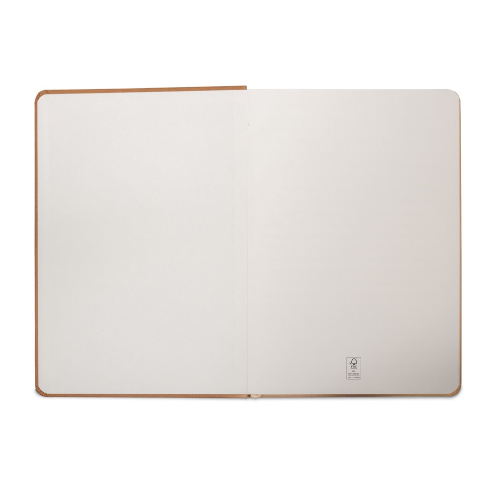 HUXLEY. Block notes A5 con copertina rigida, realizzato in carta resistente all'acqua