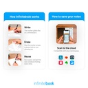 INFINITEBOOK LINED A5. Infinitebook con copertina flessibile e 15 pagine a righe
