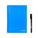 INFINITEBOOK PLAIN A5. Infinitebook con copertina flessibile e 15 pagine bianche stile lavagna bianca