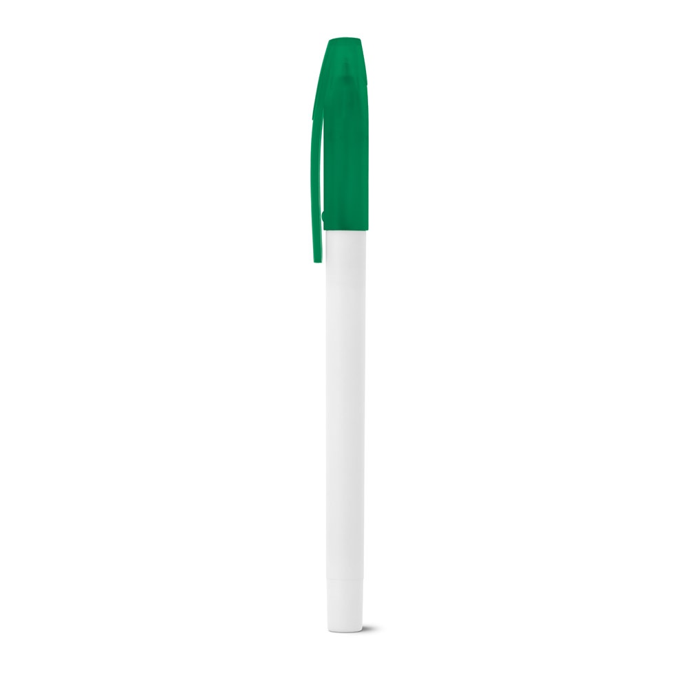 JADE. Penna a sfera in PP con corpo bianco