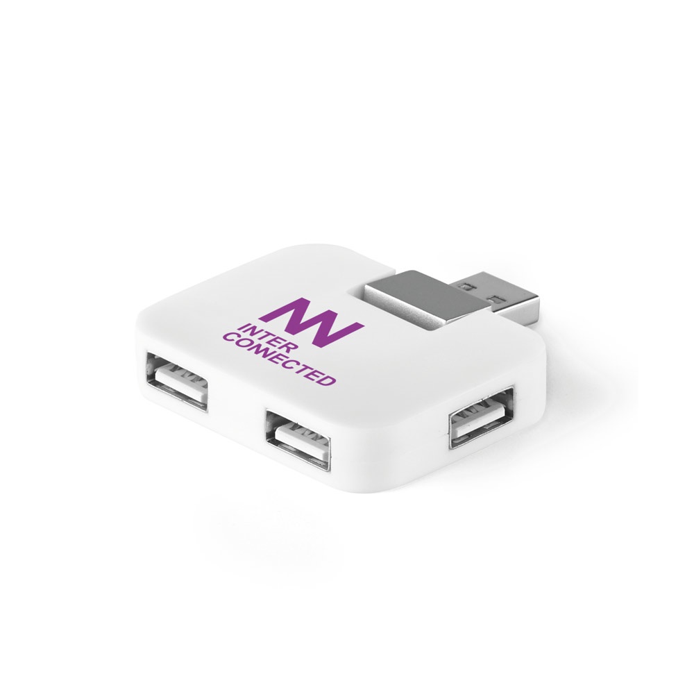 JANNES. HUB con 4 porte USB-A in ABS