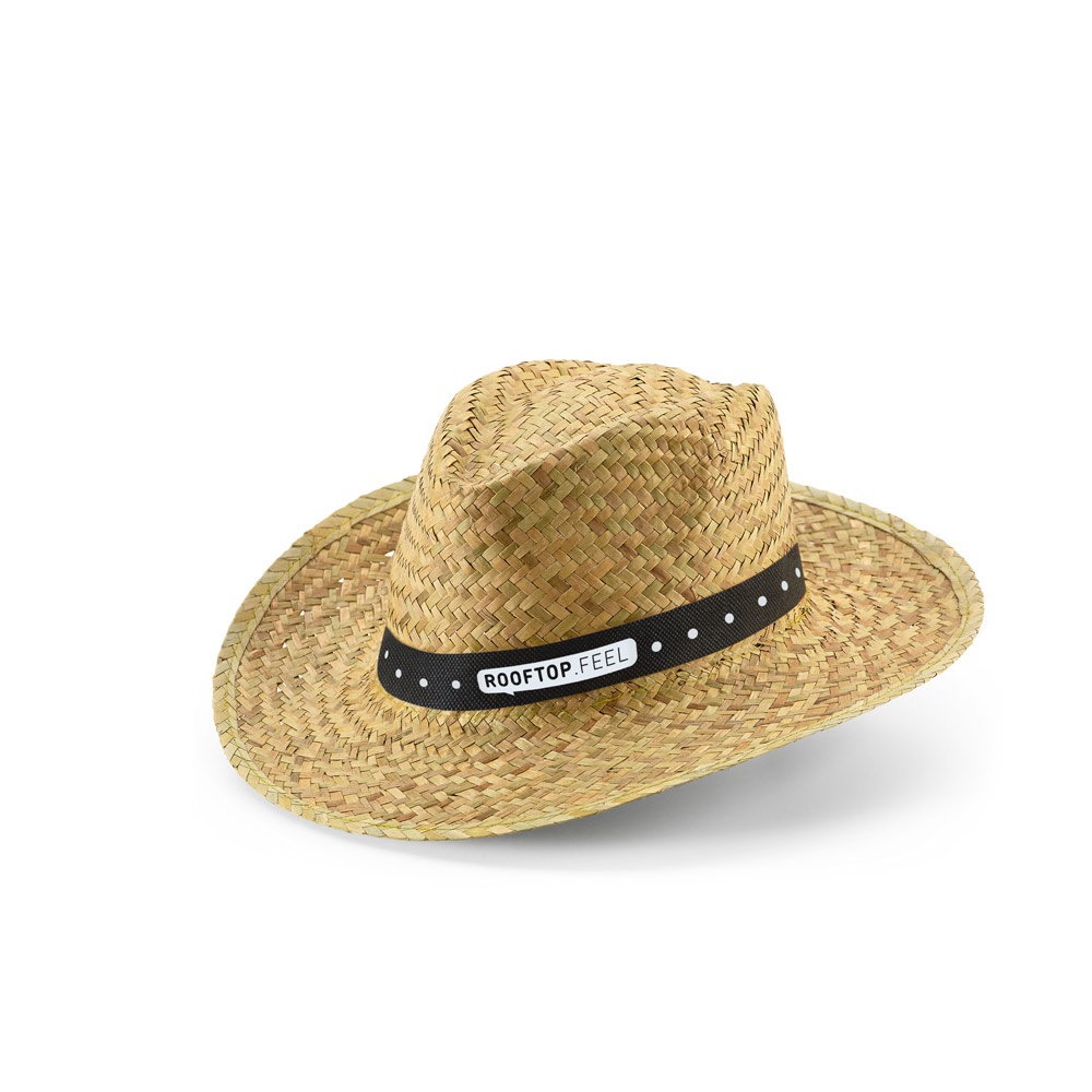 JEAN POLI. Cappello in paglia naturale