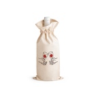 JEROME. Borsa per bottiglia in cotone 100% (180 g/m²)