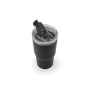JOYNER M. Tazza da viaggio compatta in acciaio inossidabile (riciclata al 91%) con doppia parete isolata sottovuoto e finitura opaca da 600 ml