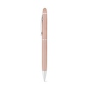 JULIE. Penna a sfera in alluminio riciclato (100% rAL) con punta touch