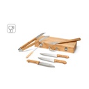 KABSA. Set di utensili per barbecue in scatola di bambù