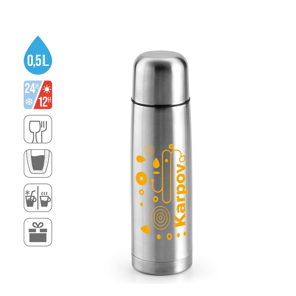 KARPOV. Thermos in acciaio inox 500 mL