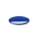 KAYLA. Specchio rotondo bifacciale in alluminiocon chiusura magnetica