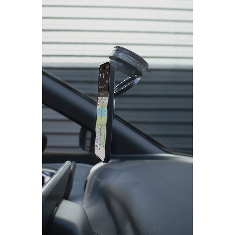 KEPLER. Supporto magnetico per cellulare con sistema di fissaggio a vuoto per superfici lisce e non lisce (rotazione a 360º)
