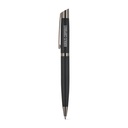 KINGSLEY. Set composto da 1 penna a sfera e 1 penna roller in alluminio, con inchiostro blu Dokumental®