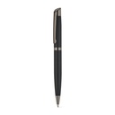 KINGSLEY. Set composto da 1 penna a sfera e 1 penna roller in alluminio, con inchiostro blu Dokumental®