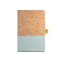 KLEE. Block notes A5 in sughero e lino con pagine a righe