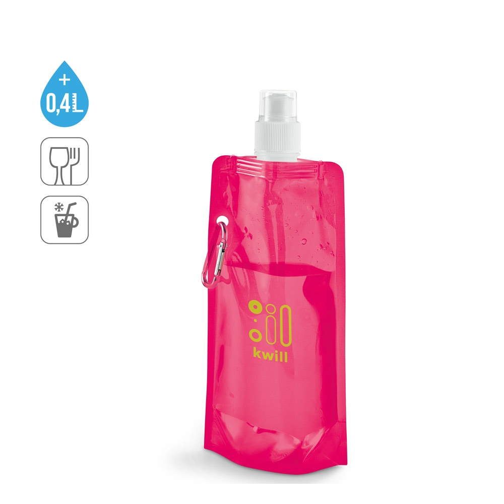 KWILL. Borraccia pieghevole in PE 460 mL