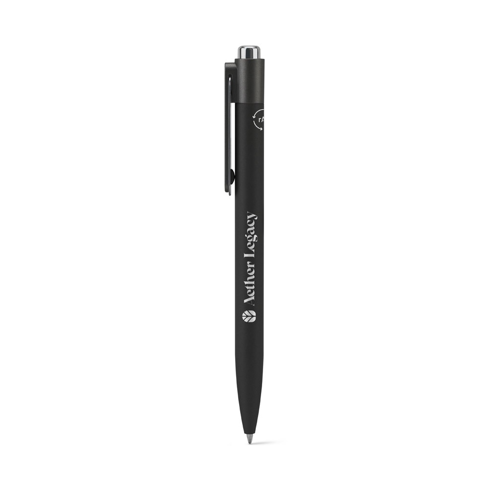 KYLIE. Penna a sfera in alluminio (riciclato al 94%) con clip innovativa