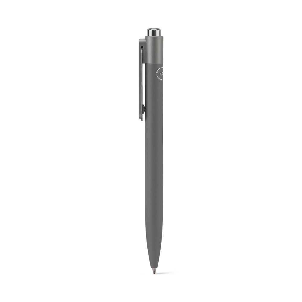 KYLIE. Penna a sfera in alluminio (riciclato al 94%) con clip innovativa