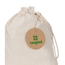 LABEL ROUND. Etichetta circolare realizzata al 100% con carta riciclata (700 g/m²)