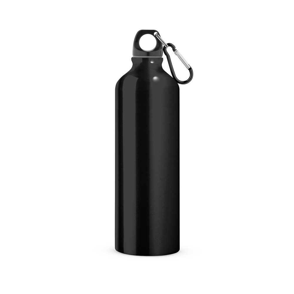 LANDSCAPE L. Borraccia sportiva in alluminio con moschettone 800 mL