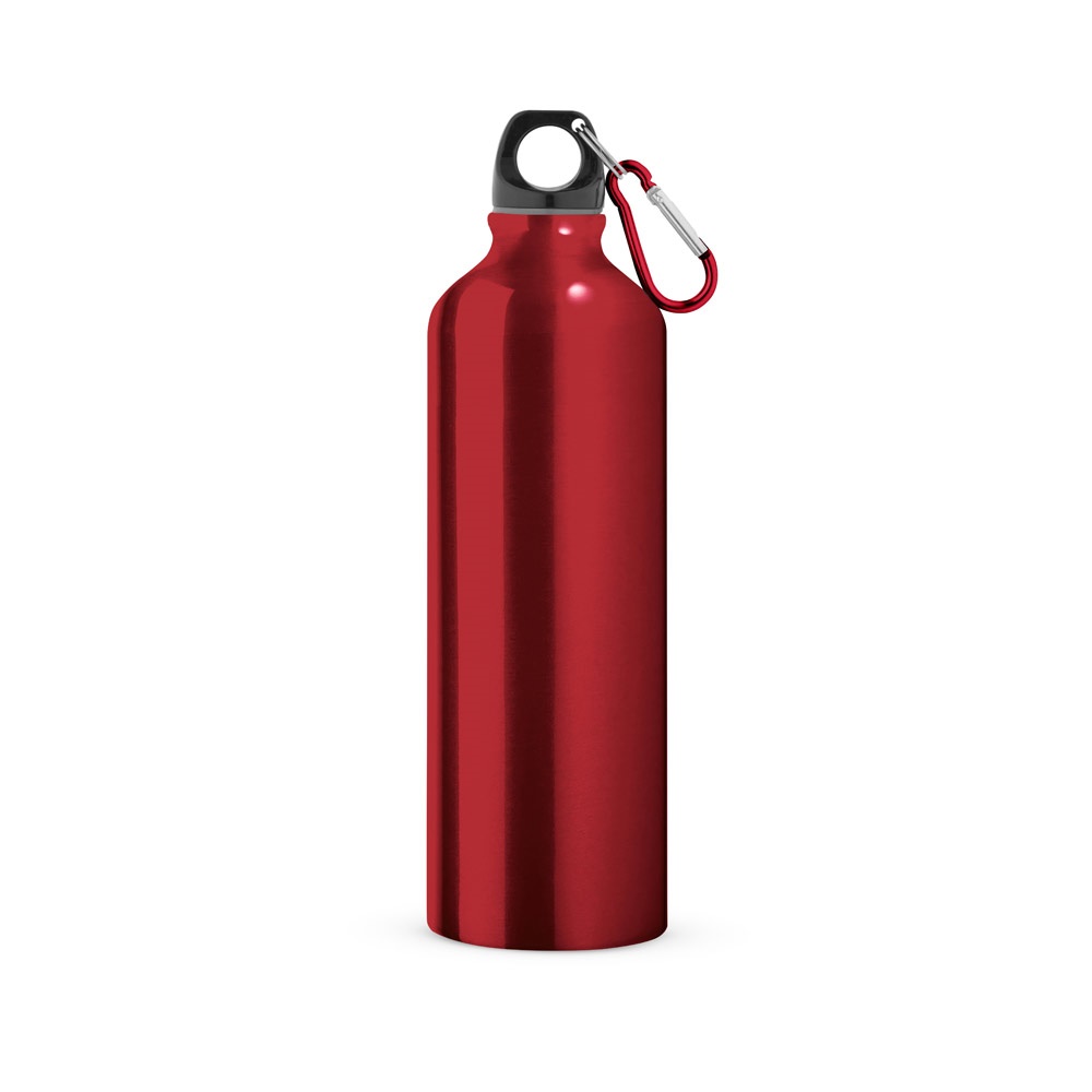 LANDSCAPE L. Borraccia sportiva in alluminio con moschettone 800 mL