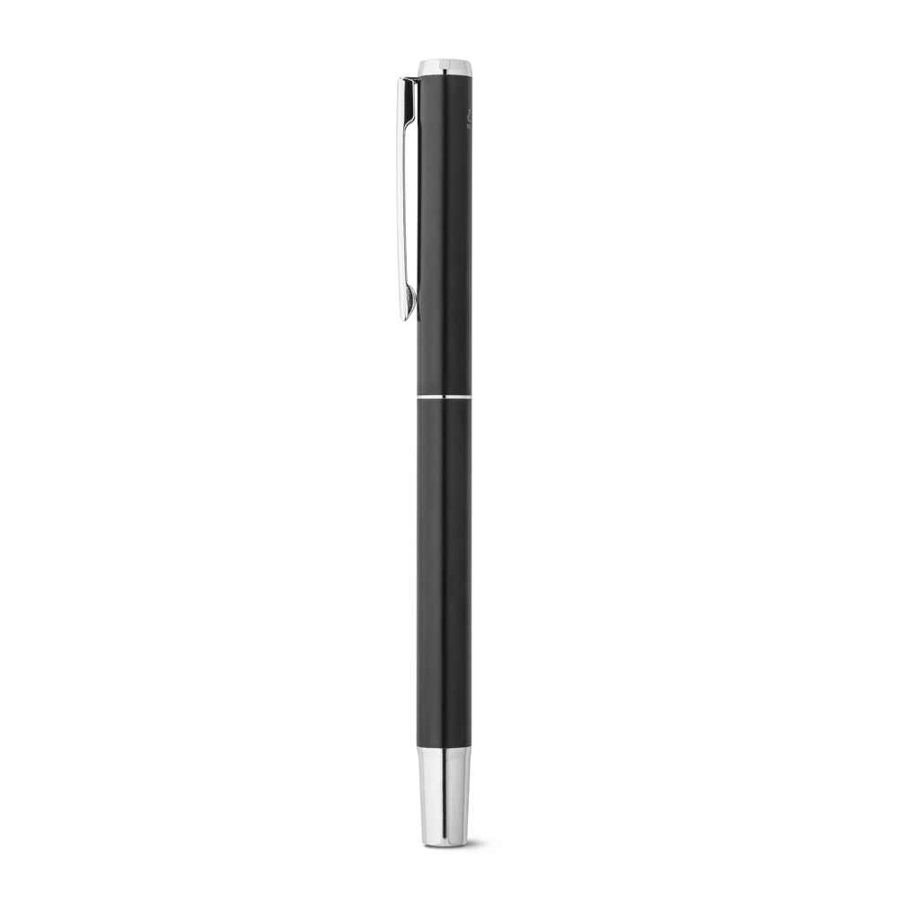 LEAH. Set penna roller e penna a sfera in alluminio (rispettivamente al 94% e al 94%) con clip