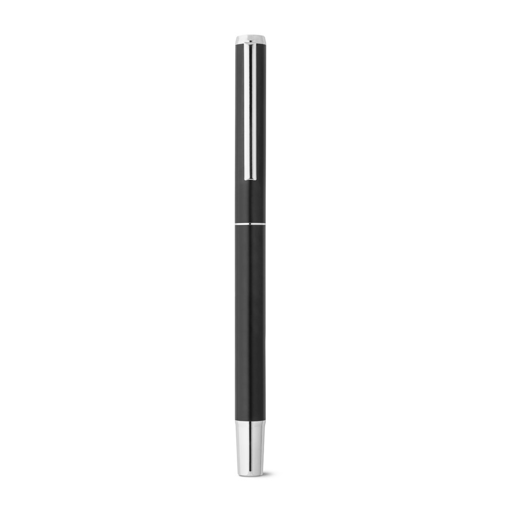 LEAH. Set penna roller e penna a sfera in alluminio (rispettivamente al 94% e al 94%) con clip