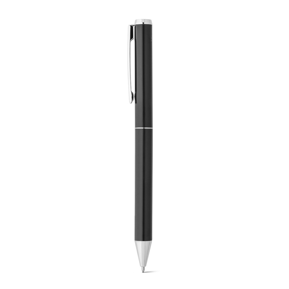 LEAH. Set penna roller e penna a sfera in alluminio (rispettivamente al 94% e al 94%) con clip