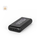 LEAKEY 20. Power bank 20'000 mAh in ABS riciclato (100% rABS)