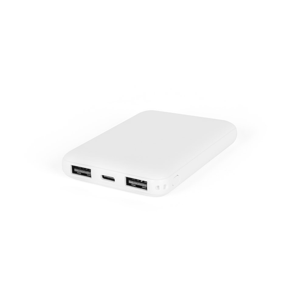 LEAKEY 5. Power bank 5'000 mAh in ABS riciclato (100% rABS)
