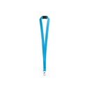 LEEDS. Lanyard in poliestere con chiusura di sicurezza