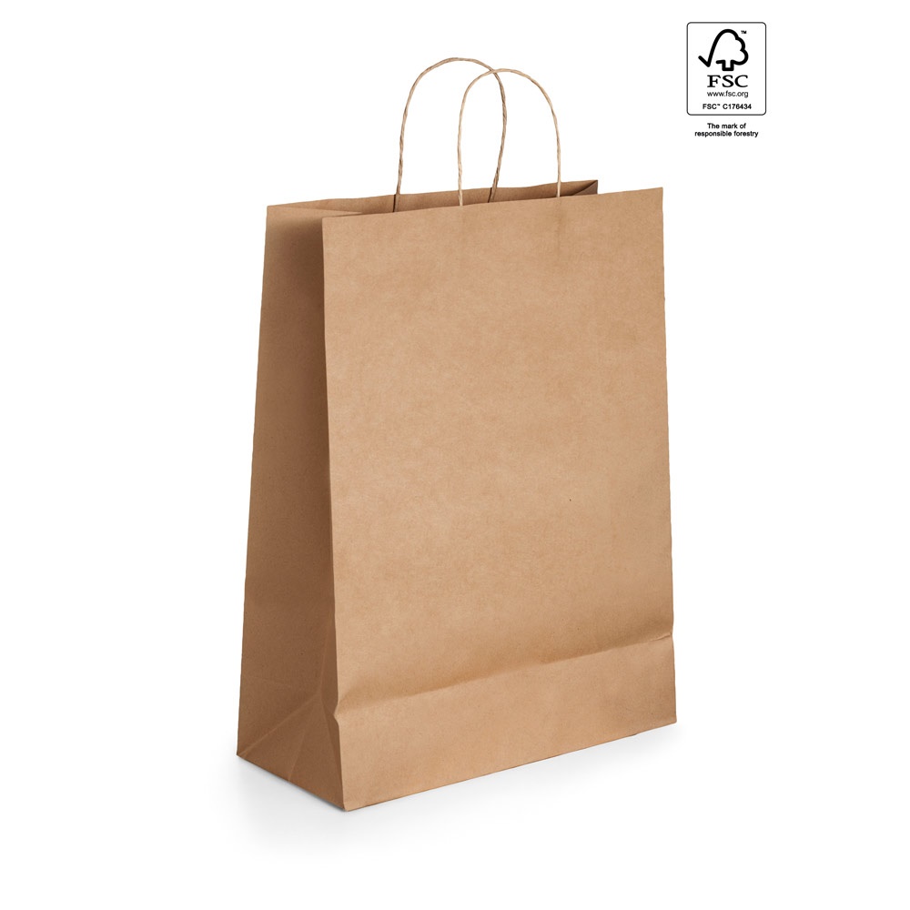 LEIA. Borsa in carta kraft (115 g/m²)