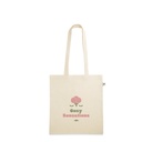 LEON. Borsa in 100% cotone biologico (140 g/m²)
