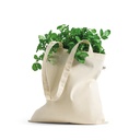 LEON. Borsa in 100% cotone biologico (140 g/m²)