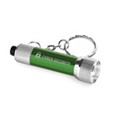 LERGAN. Portachiavi in alluminio con 3 luci a LED