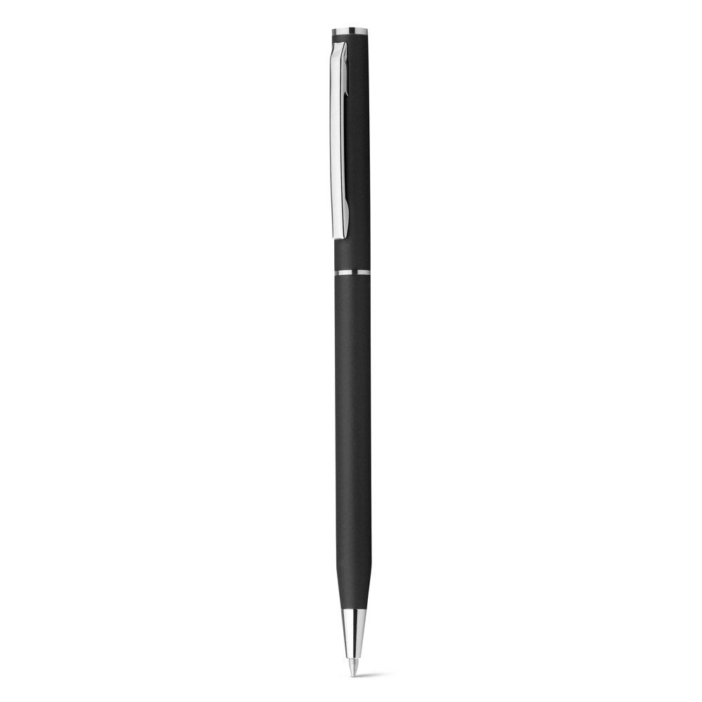 LESLEY METALLIC. Penna a sfera in alluminio con clip e meccanismo a rotazione
